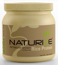 Naturize Prémium csíráztatott barna rizs fehérjepor, 454 g