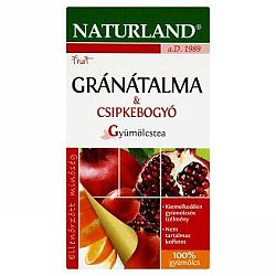 Naturland Gyümölcstea gránátalmával és csipkebogyóval filteres, 20x2g