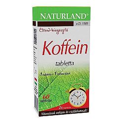 Naturland Koffein tabletta, 60 db