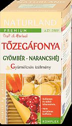 Naturland tea tozegáf.-GYÖMBÉR-NARANCSH., 20 filter