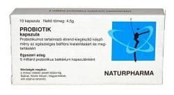 Naturpharma Probiotik kapszula, 10 db