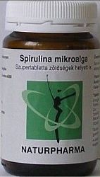 Naturpharma Spirulina mikroalga kapszula, 120 db