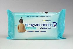 Neogranormon törlőkendő sensitive, 55 db
