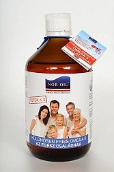 Nor-Oil szűz lazacolaj omega 3 családi kiszerelés, 500 ml