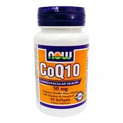Now CoQ10 koenzim 50 mg kapszula, 50 db
