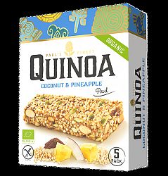 Paul's Finest Quinoa szelet kókusszal és ananásszal 125g (5x25g)