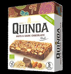 Paul's Finest Quinoa szelet mogyoróval és csokoládéval 125g (5x25g)