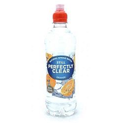Perfectly clear cukorment.víz narancs, 500 ml