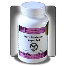 Pure Hericium cseppkőgomba kapszula, 500 mg, 90 db