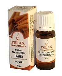 Relax Aromaterápia illóolaj, 10 ml - Fahéj