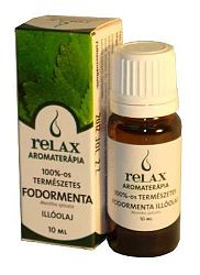 Relax Aromaterápia illóolaj, 10 ml - Fodormenta