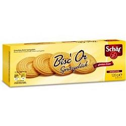 Schar gluténmentes Bisc'Or vajas keksz, 120 g