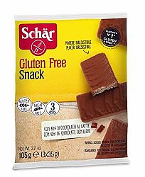 Schar Gluténmentes Csokoládés-mogyorós Ostyaszelet 3x35g 105 g