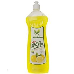 Soft power mosogatószer citrom, 1000 ml