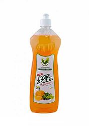 Soft power mosogatószer tea-mandarin, 1000 ml