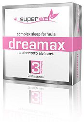 Superwell Dreamax kapszula - A pihentető alvásért 36 db