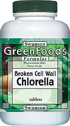 Swanson Chlorella alga tabletta, 360 db