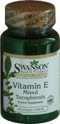 Swanson E-vitamin 400NE, 100 db kapszula