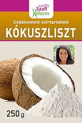 Szafi Reform Csökkentett zsírtartalmú kókuszliszt (gluténmentes), 250 g