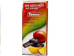 Torras étcsokoládé mangós