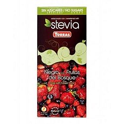 Torras stevia 04. Étcsokoládé erdei gy., 125 g