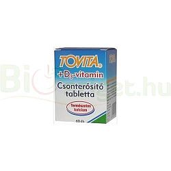 Tovita csonterősítő tabletta+d3 vitamin