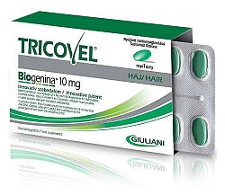 Tricovel Biogenina 10 mg, hajszépség vitamin, 30 db