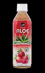 Tropical Szénsavmentes Epres Aloe Vera üdítőital, 500 ml