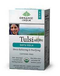 Tulsi Brahmi/Gotu Kola tea, 18 filter - A mentális frissességért