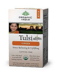 Tulsi Ginger gyógytea, 18 filter - A gyomor megnyugtatására, 31 g