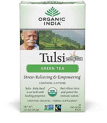 TULSI TEA GREEN TEA FILTERES, 18 filter
