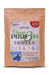Vegan prot3in triplex fehérje áfonyás, 550 g
