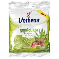 Verbena Gumicukor Aloe Vera-szőlő 60 g