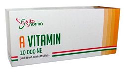 Vita Norma A-vitamin 10.000NE tabletta, 30 db