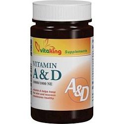 Vitaking A&D vitamin kapszula, 60 db