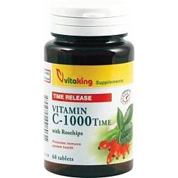 Vitaking C-vitamin 1000 mg TR tabletta, 60 db