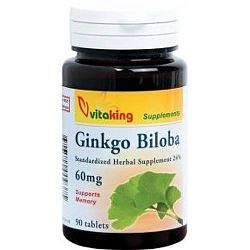 Vitaking Ginkgo Biloba 60 mg tabletta, 90 db