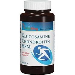 Vitaking Glükozamin + Kondroitin + MSM tabletta, 60 db