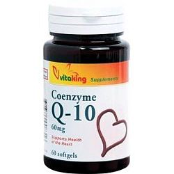 Vitaking Q10 koenzim 60 mg lágyzselatin kapszula, 60 db