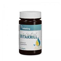 Vitaking VitaKrill 500mg, 30 db gélkapszula