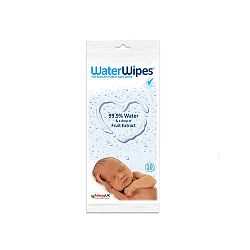 WaterWipes vegyszermentes baba törlőkendő, 10 db