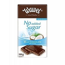 Wawel diabetikus tejcsokoládé, 100 g - Kókuszos