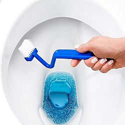 WC kefe - kék