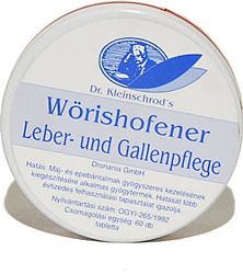 Wörishofener Leber- und Gallenpflege máj- és epebántalmak ellen, 60 db