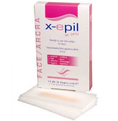 X-epil hideg arcgyantázó csík 12 db
