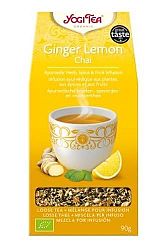 Yogi Bio Citromos gyömbér szálas tea, GINGER LEMON CHAI, 90 g