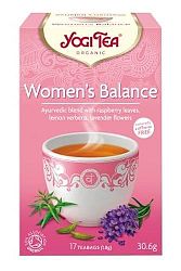 Yogi Bio Női egyensúly tea, WOMEN'S BALANCE, 17 filter