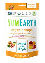 YumEarth Organikus citrusos cukorkák C-vitaminnal 93,5 g