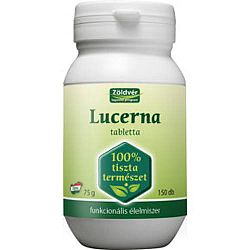 Zöldvér 100%-os lucerna tabletta, 150 db