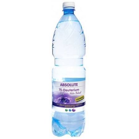 ABSOLUTE 75-Deutérium Water Balance csökkentett deuterium tartalmú víz, 1500 ml